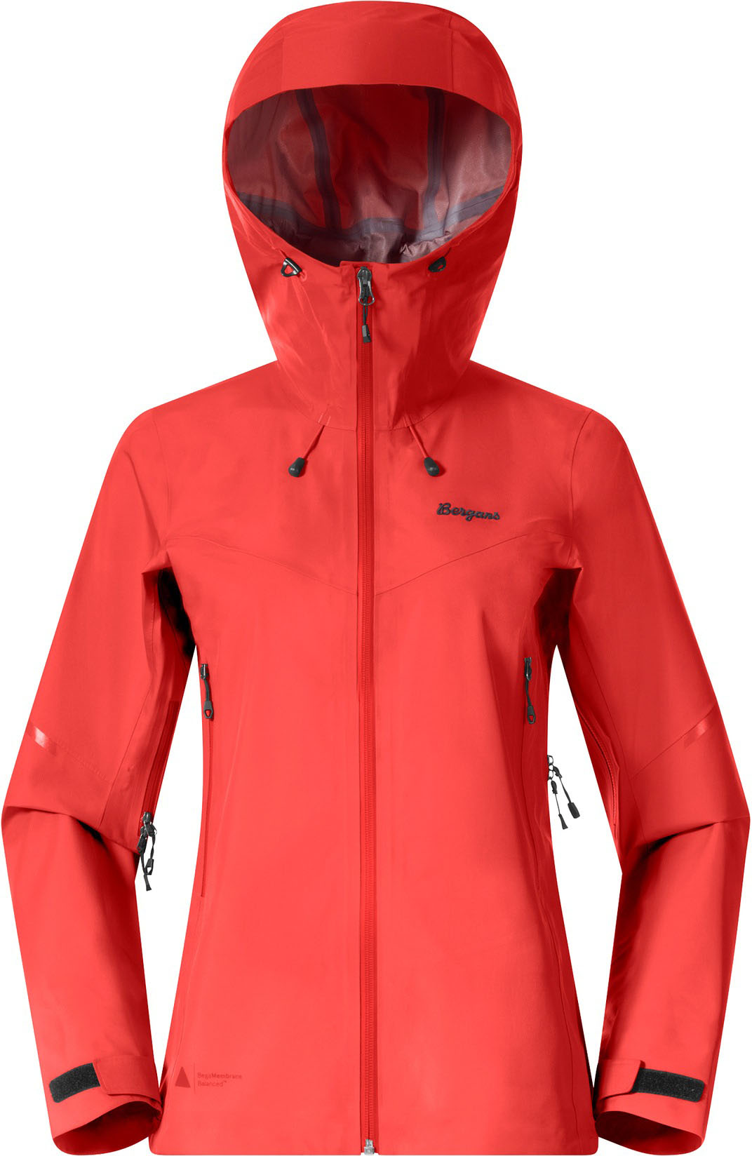 Rabot Light 3L Shell Jacket Dame Peachy Red