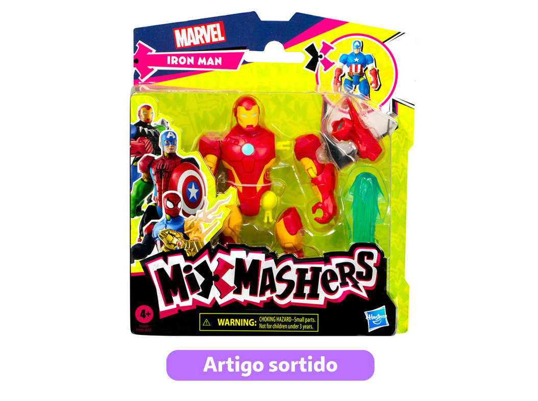 FIGURAS BÁSICAS AVENGERS MIXMASHERS MODELOS SORTIDOS