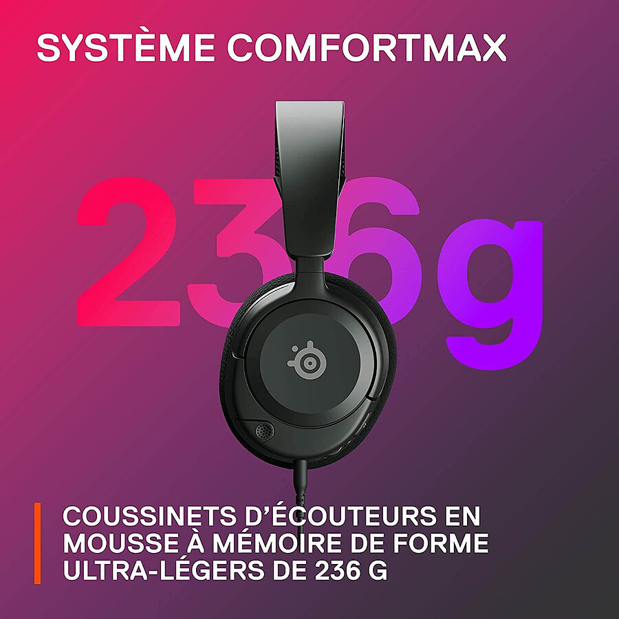 SteelSeries Arctis Nova 1 - Noir