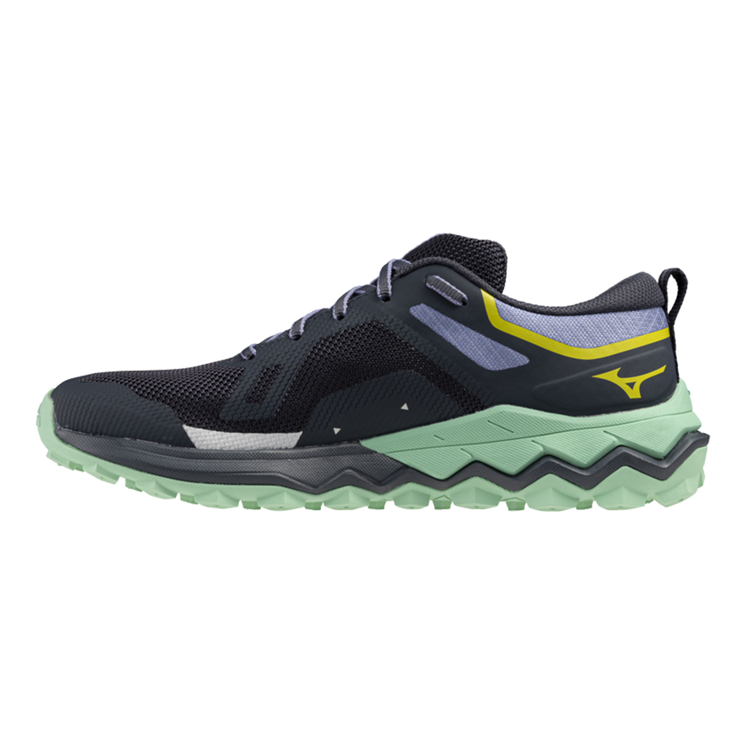Mizuno Wave Ibuki 4 Chaussure Trail Femmes - Bleu Foncé , Mint