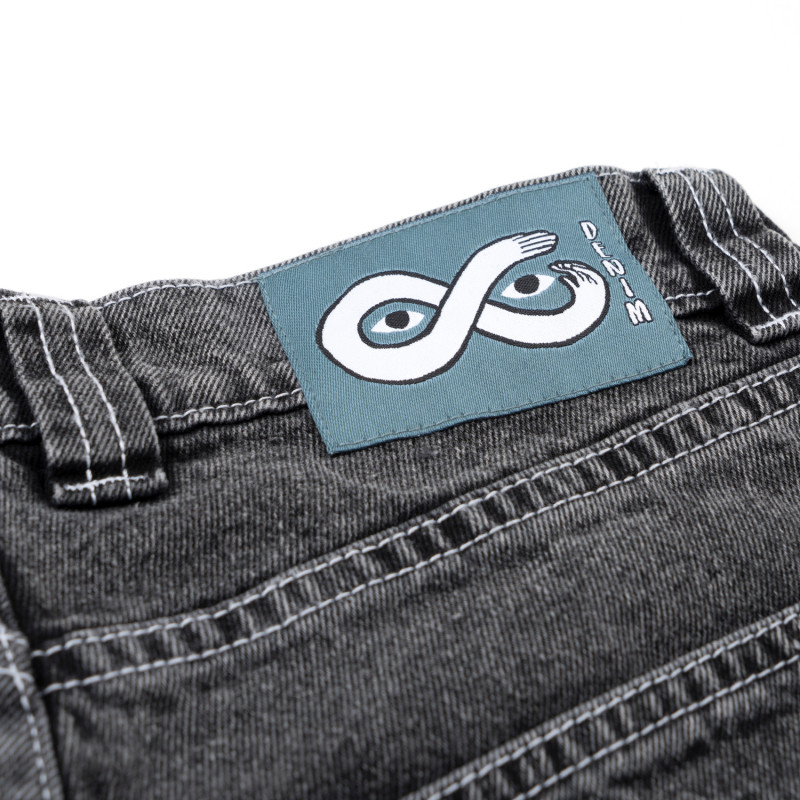 OG PANTS STITCH - JEAN NOIR DÉLAVÉ