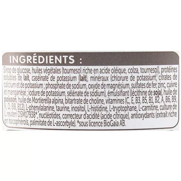 Leite em pó infantil Guigoz sem lactose, 1ª etapa, 400g