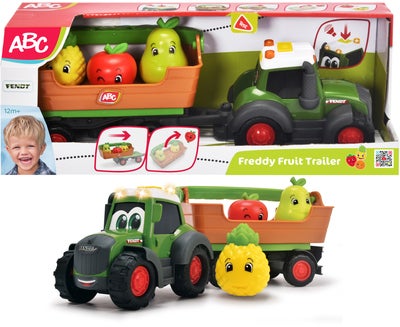 ABC Freddy Fruit Fendt Traktor med Tilhenger