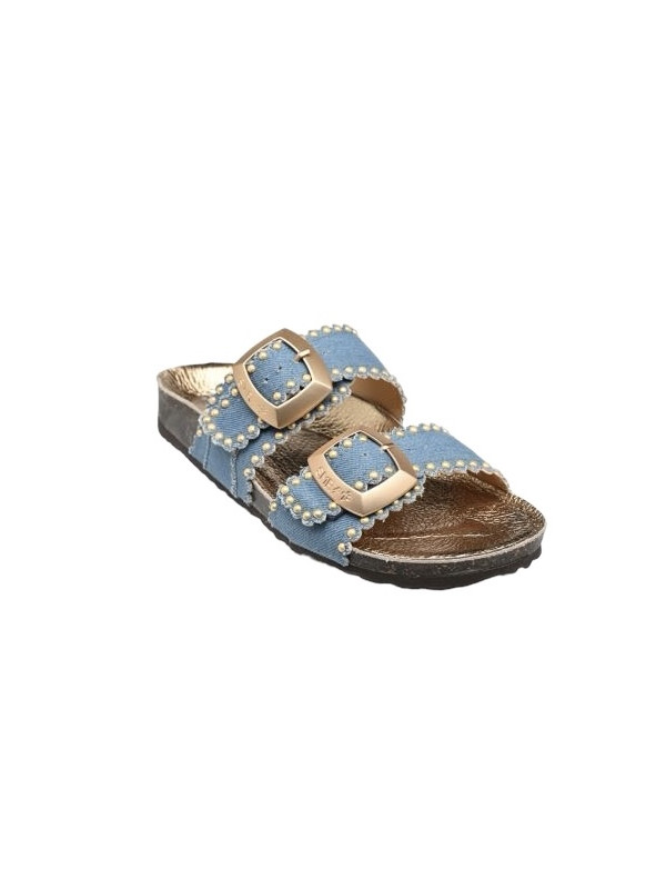 Semerdjian - Mules ARONA Bleu