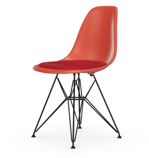 UCBL_Eetkamerstoel DSR basic dark poppy red/ hopsak red