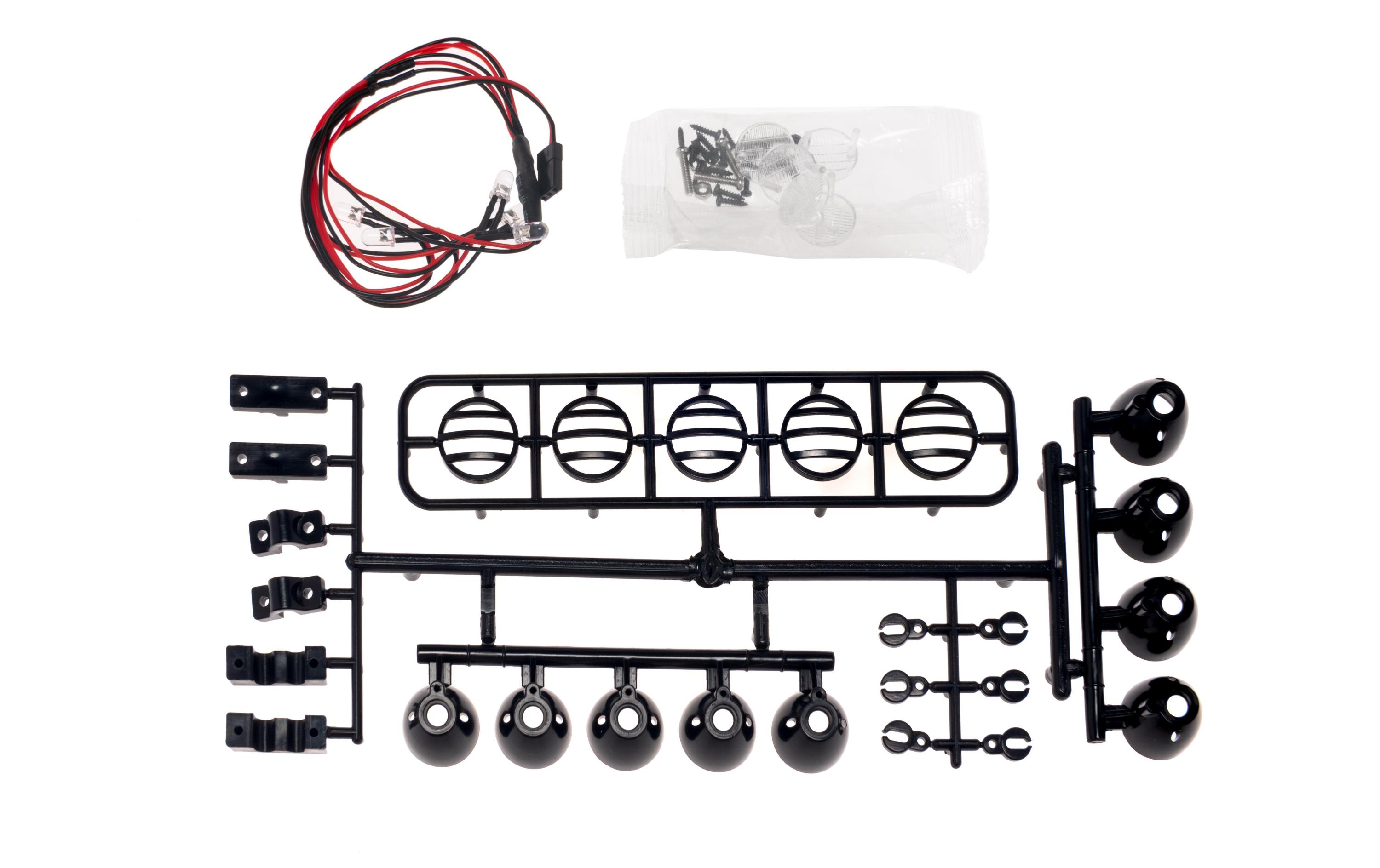 Modellbau-Beleuchtung LED Crawler Light Bar SetBeleuchtung