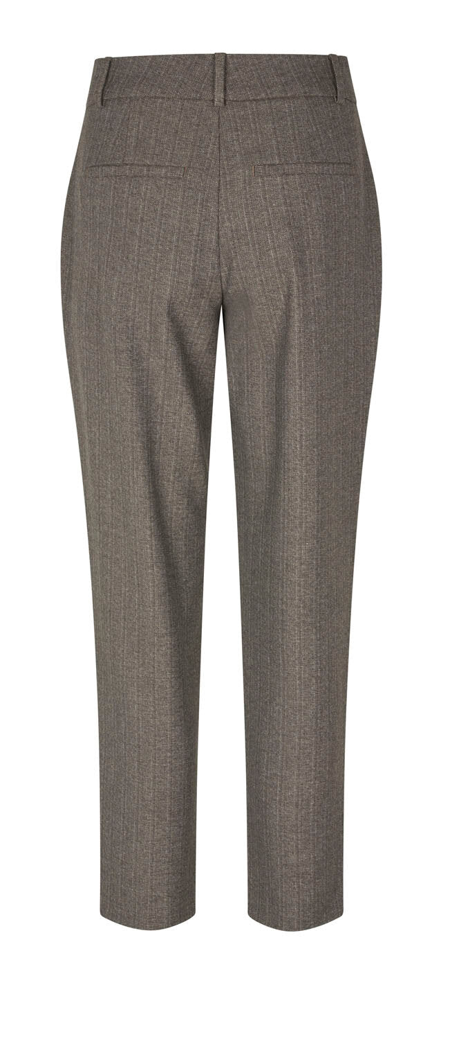 Five Units  KaisaFV Ankle bukser - Cool Taupe Melange