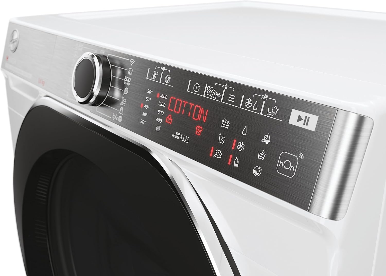Hoover H-WASH 550 H5WPBD610AMBC-S Waschmaschine/Energieeffizienzklasse A/Füllmenge 10 kg/Eco-Power Inverter Motor/Power Care System/ActiveSteam/hOn App/Wi-Fi + Bluetooth