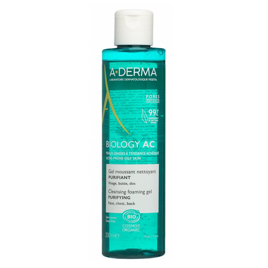 A-Derma Biology Purifying Cleansing Gel 200ml