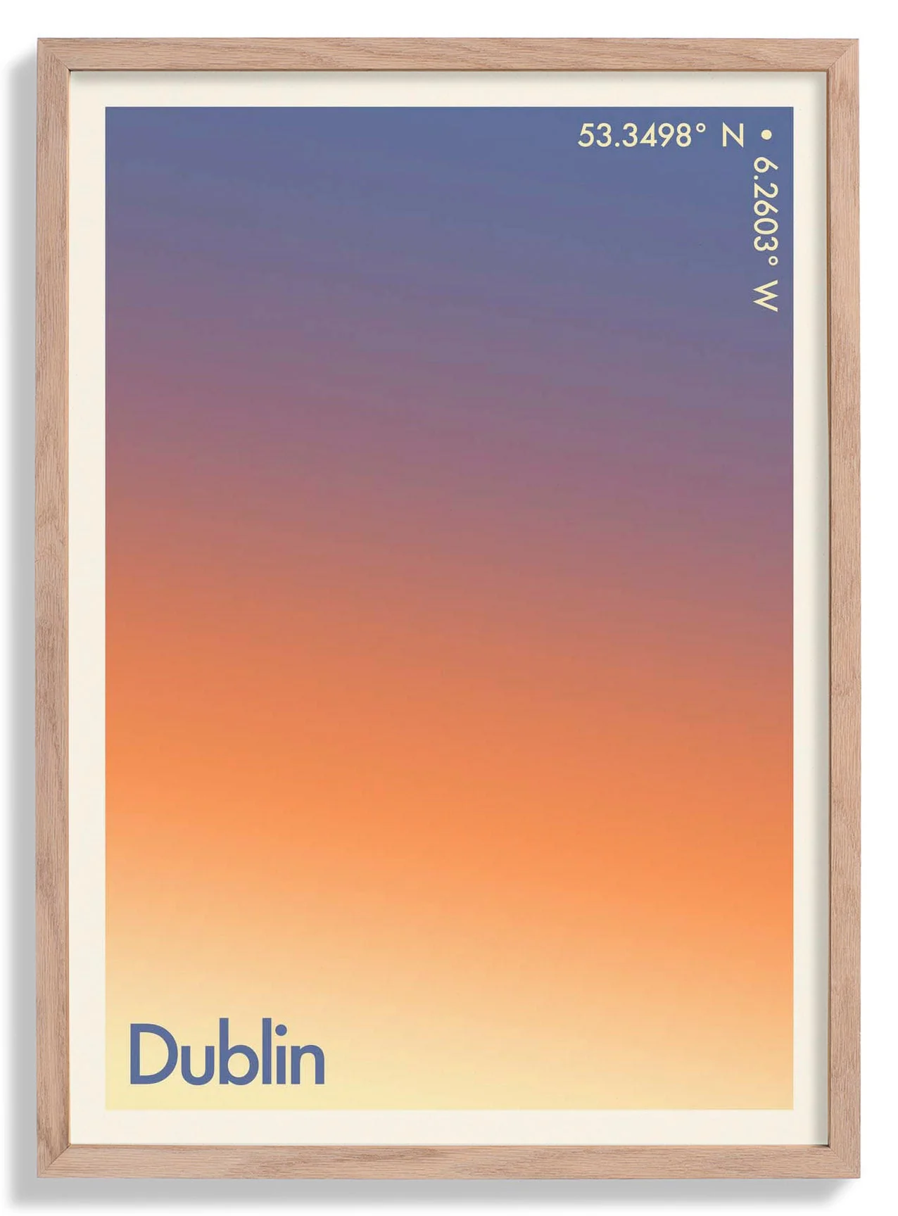 Dublin Sunset City