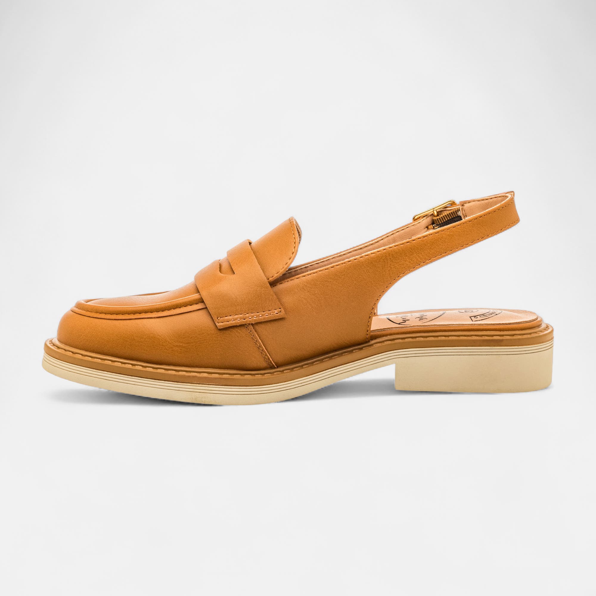 Mocassins Femme camel