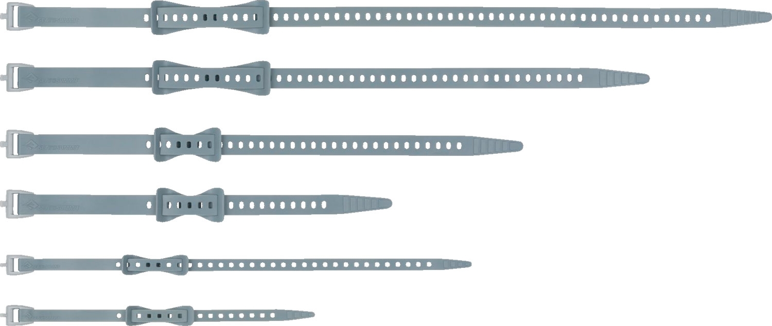 Sea to Summit Stretch-Loc Straps Befestigungsgurte 2er Set blaugrau 20 mm x 750 mm