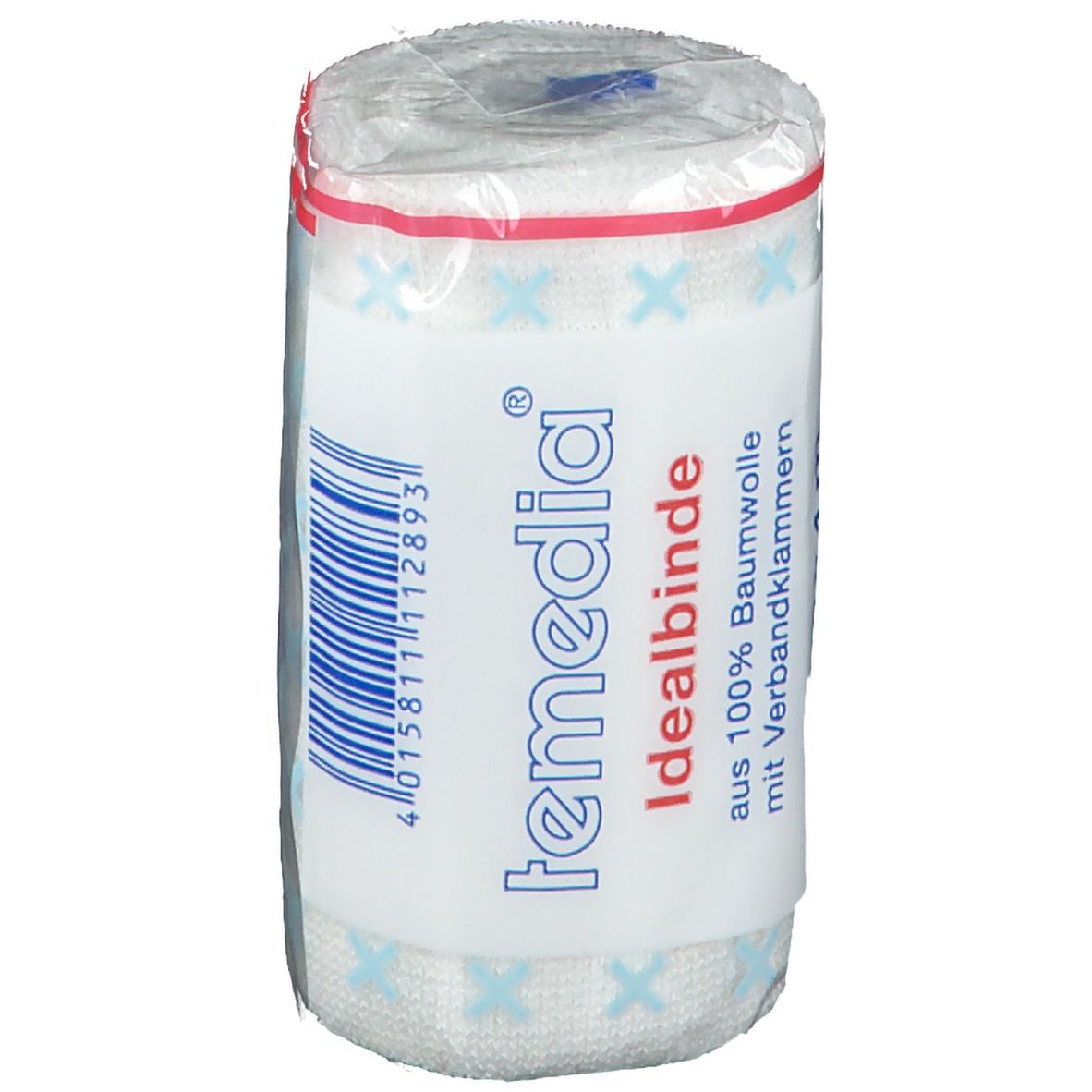 Idealbinde mit Klammer 8 cm x 4 m mit Klammer