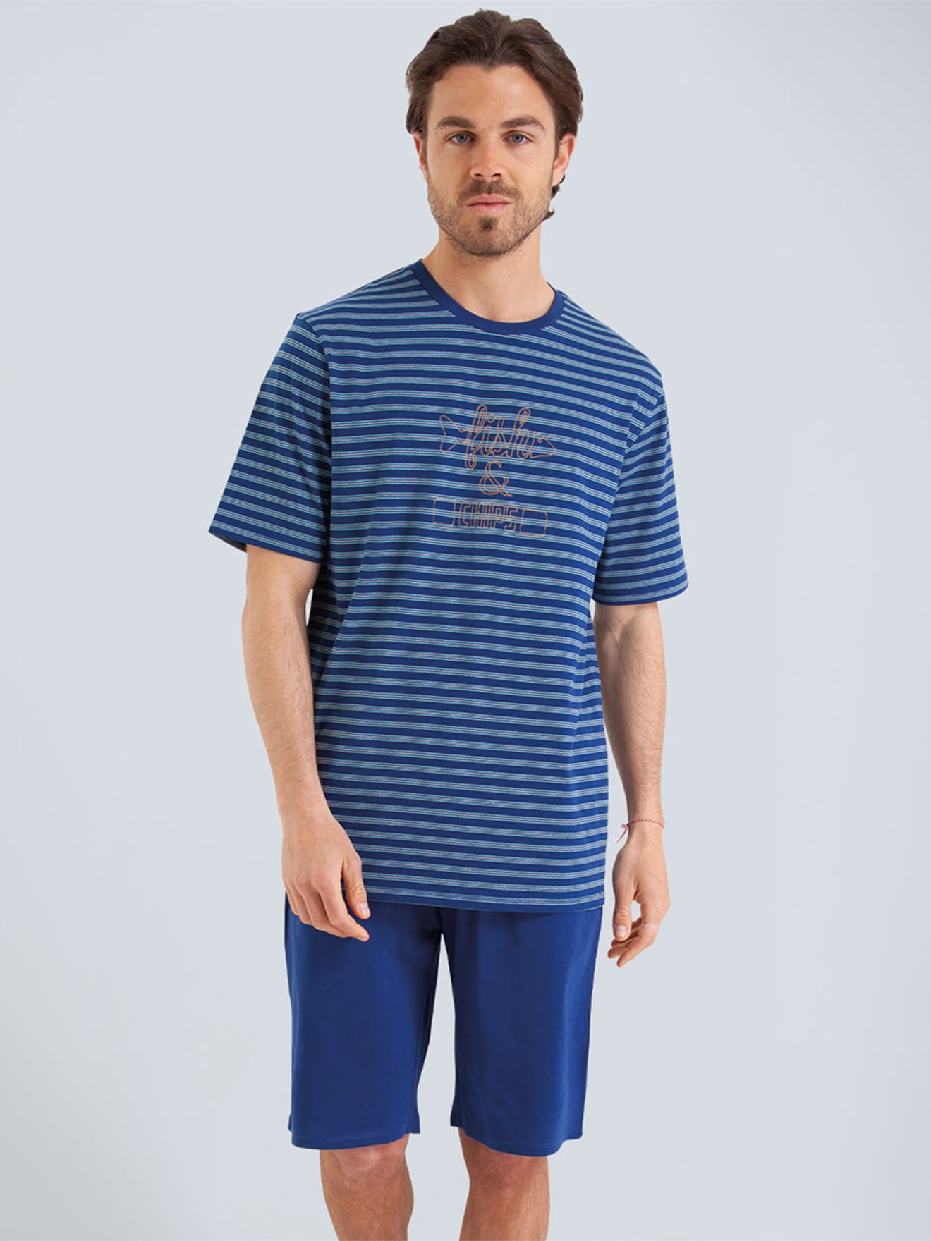 Pyjashort en jersey pur coton