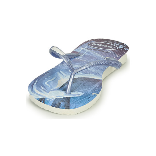 Havaianas - KIDS SLIM FROZEN - Bleu