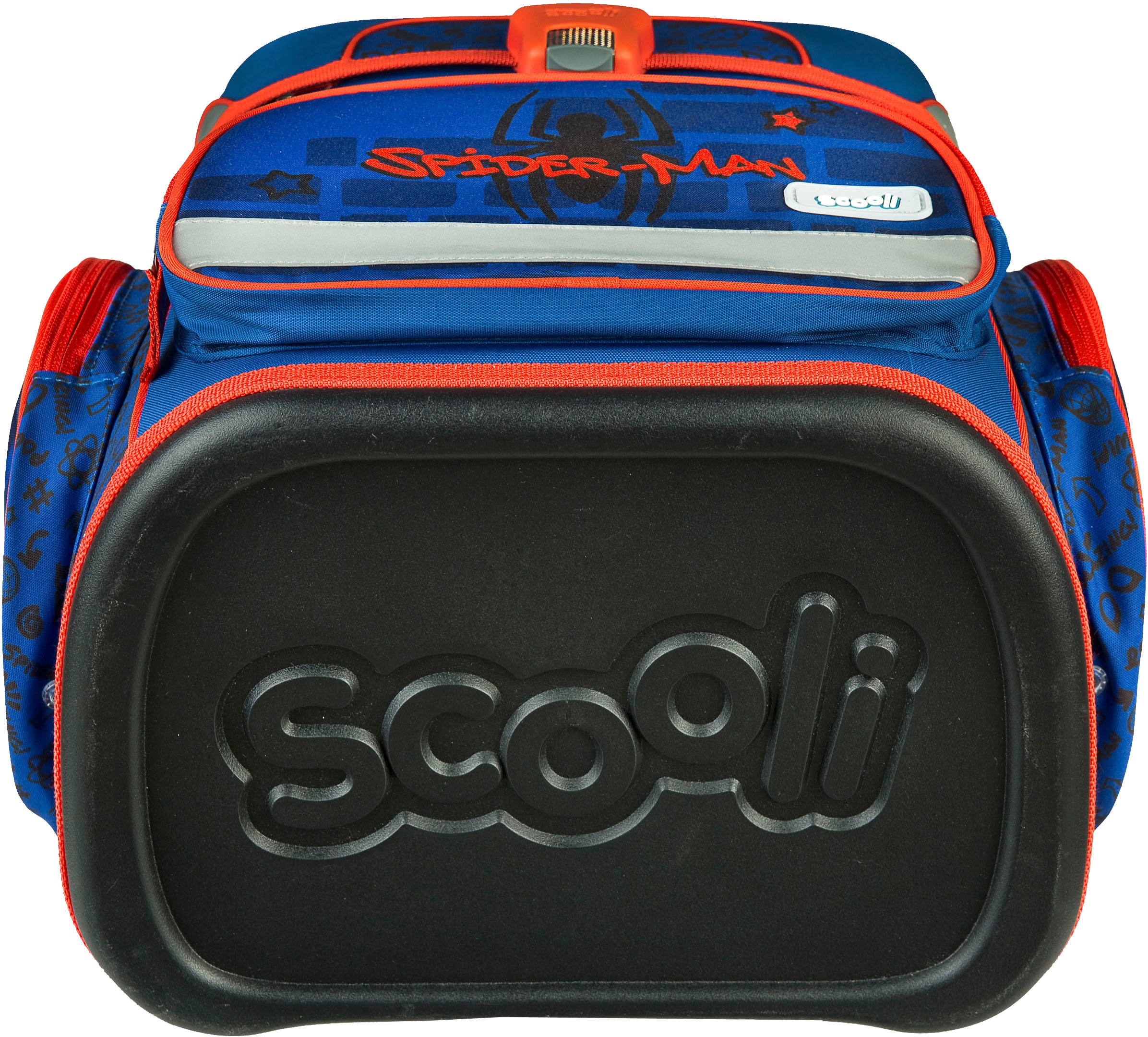 Scooli Schulranzen »EasyFit, Spider Man« Reflektoren