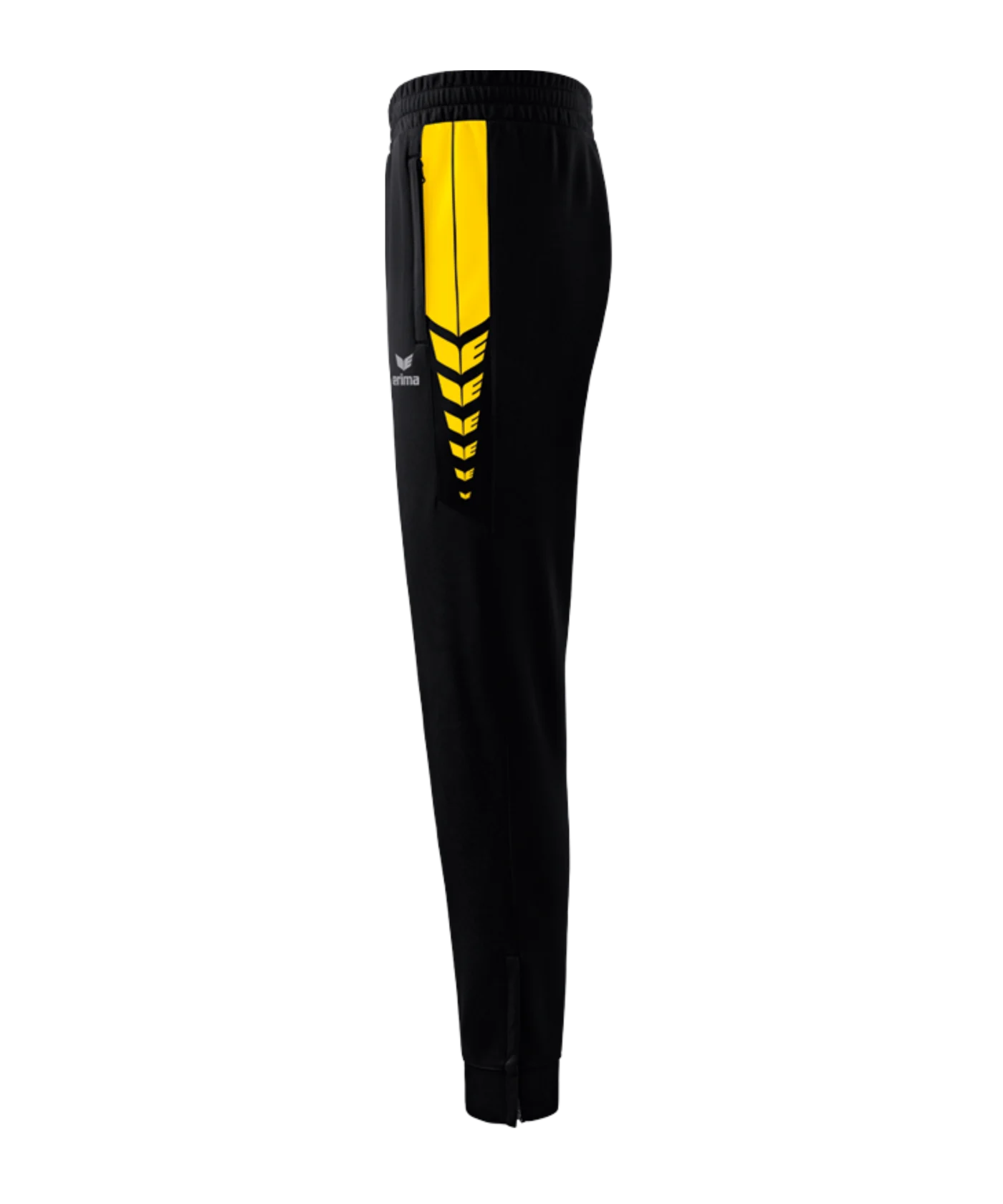 Erima SIX WINGS Trainingshose Schwarz Gelb