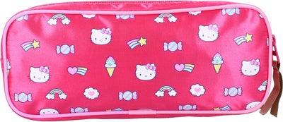 Hello Kitty Dobbeltpennal Follow The Rainbow, Rosa