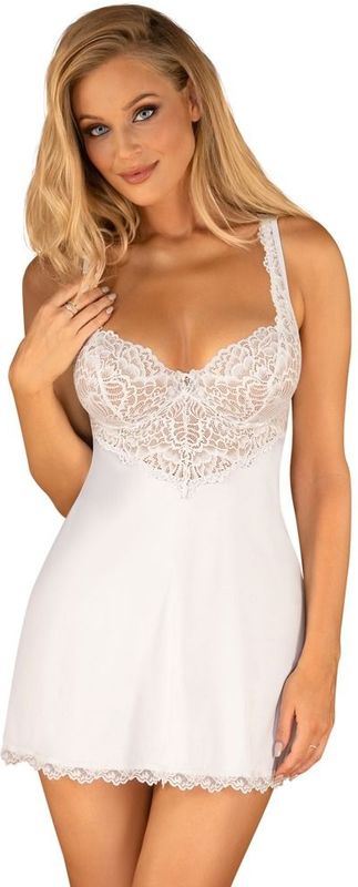 Obsessive Chemise Amor Blanco - Wit