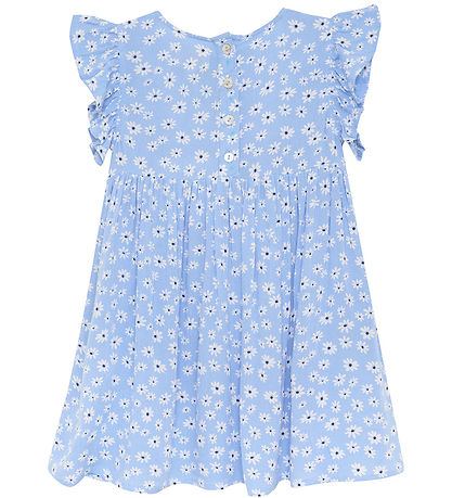 Creamie Kleid - Flower Crepe - Bel Air Blue