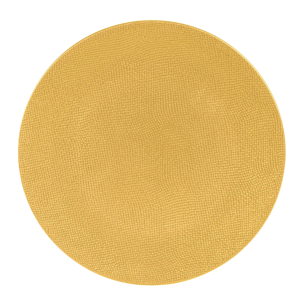 Assiette à dessert Vésuvio safran 21 cm (lot de 6) Table passion