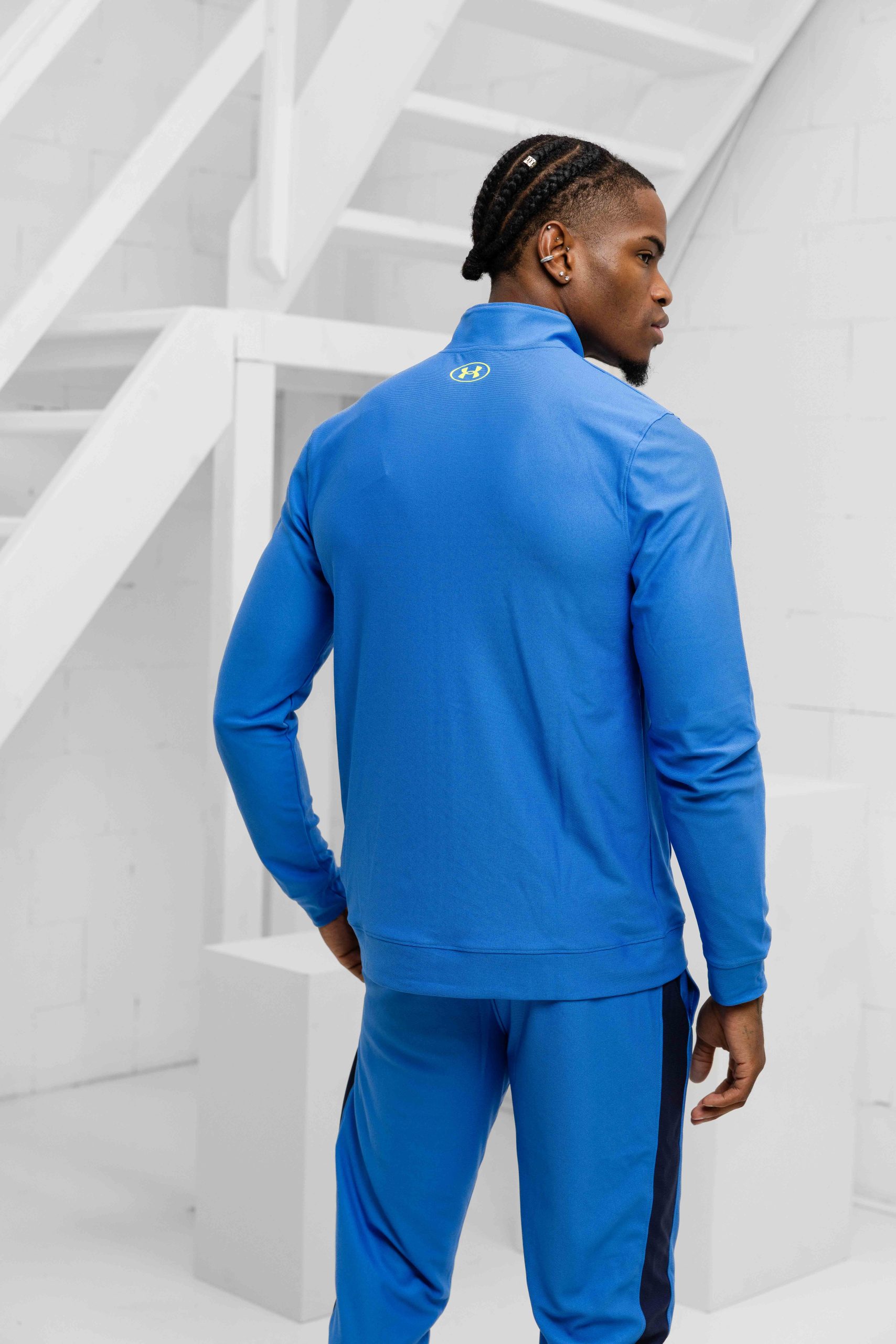 Under Armour Challenger Trainingspak Heren Blauw/Geel