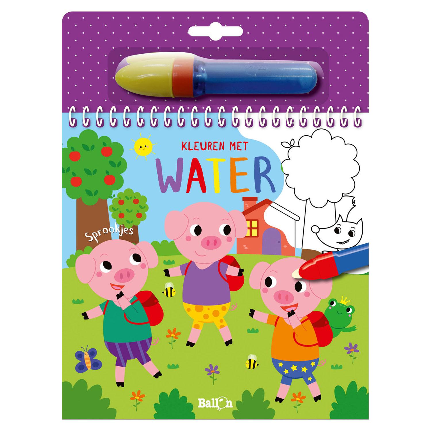 Kleuren met Water - Sprookjes