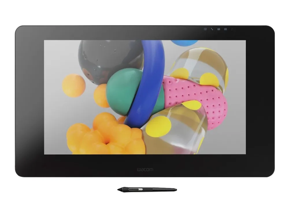 Wacom Cintiq Pro 24 - DTK-2420 - Digitizer m/ LCD-skærm - 52.2 x 29.4 cm - elektromagnetisk - 17 knapper - kabling - HDMI, DisplayPort, USB-C