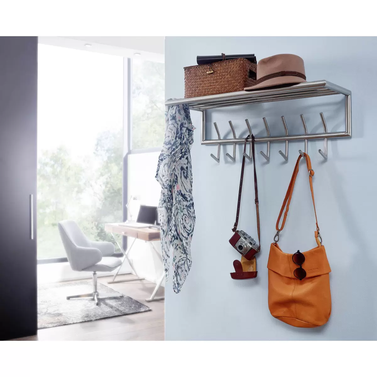Garderobe Baiona Silber