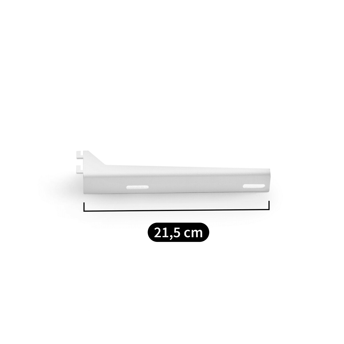 AM.PM<br>Conjunto de 4 suportes angulares para prateleiras, metal, Johanez