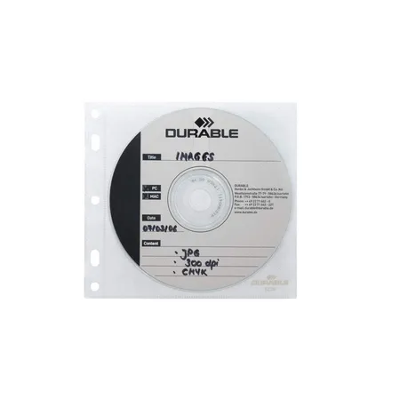 Durable CD-Hülle CD-DVD Cover File, transparent