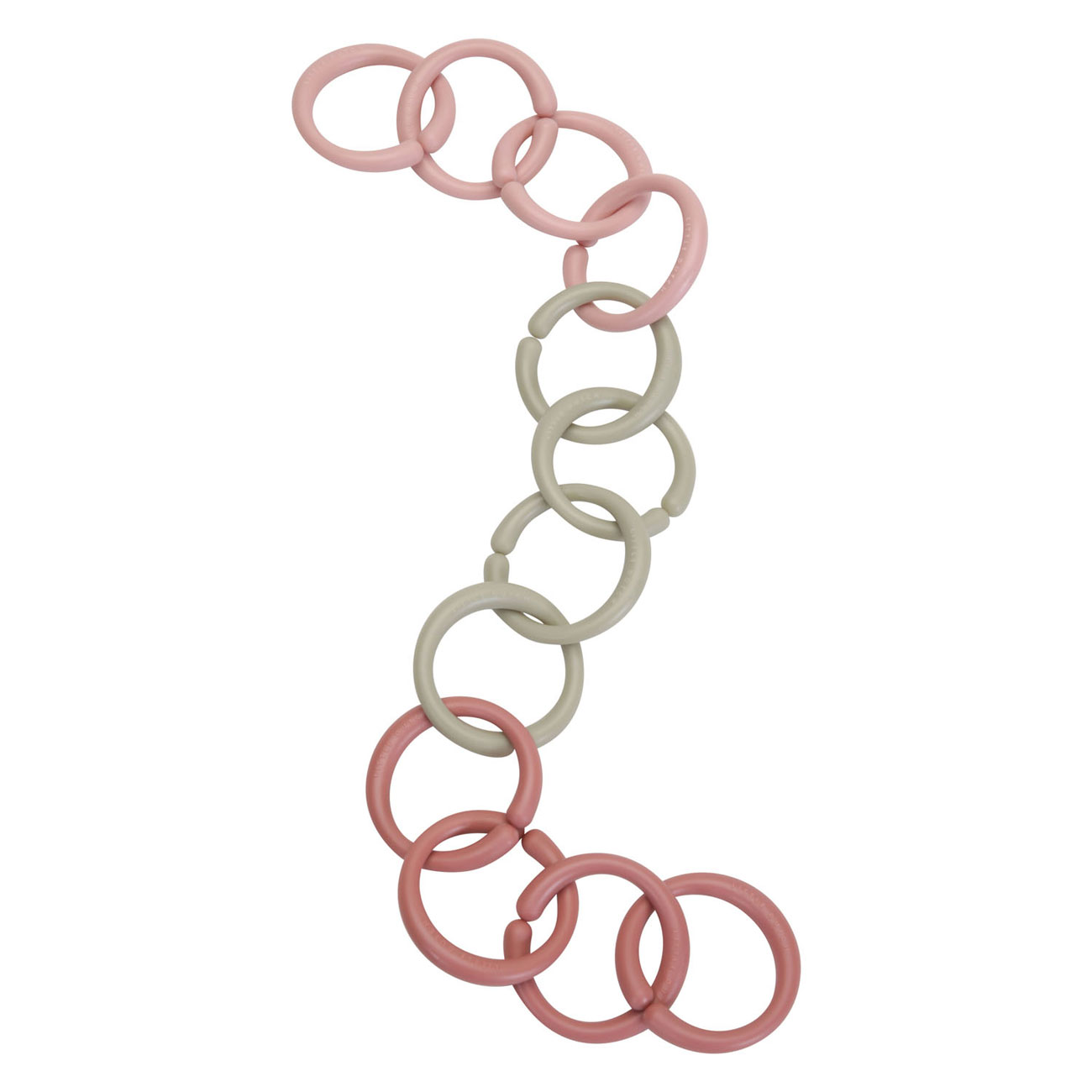 Little Dutch Little Loops Speelgoedringen Roze, 12dlg.