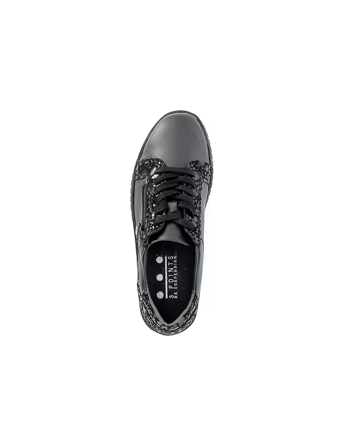 3 PTS DE SUSPENSION 19450 - Baskets Noir