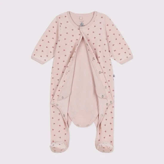 Bodypyjama imprimé en velours   Saline        de               Petit Bateau