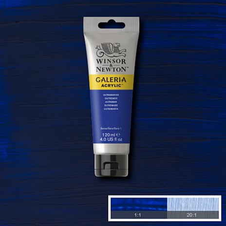 Galeria akrylmaling 120 ml - Ultramarine