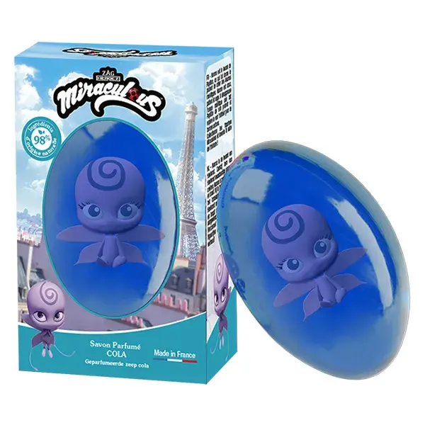 Le Comptoir Du Bain & Miraculous Sabonete Sólido Cola Estatueta Nooroo 75g