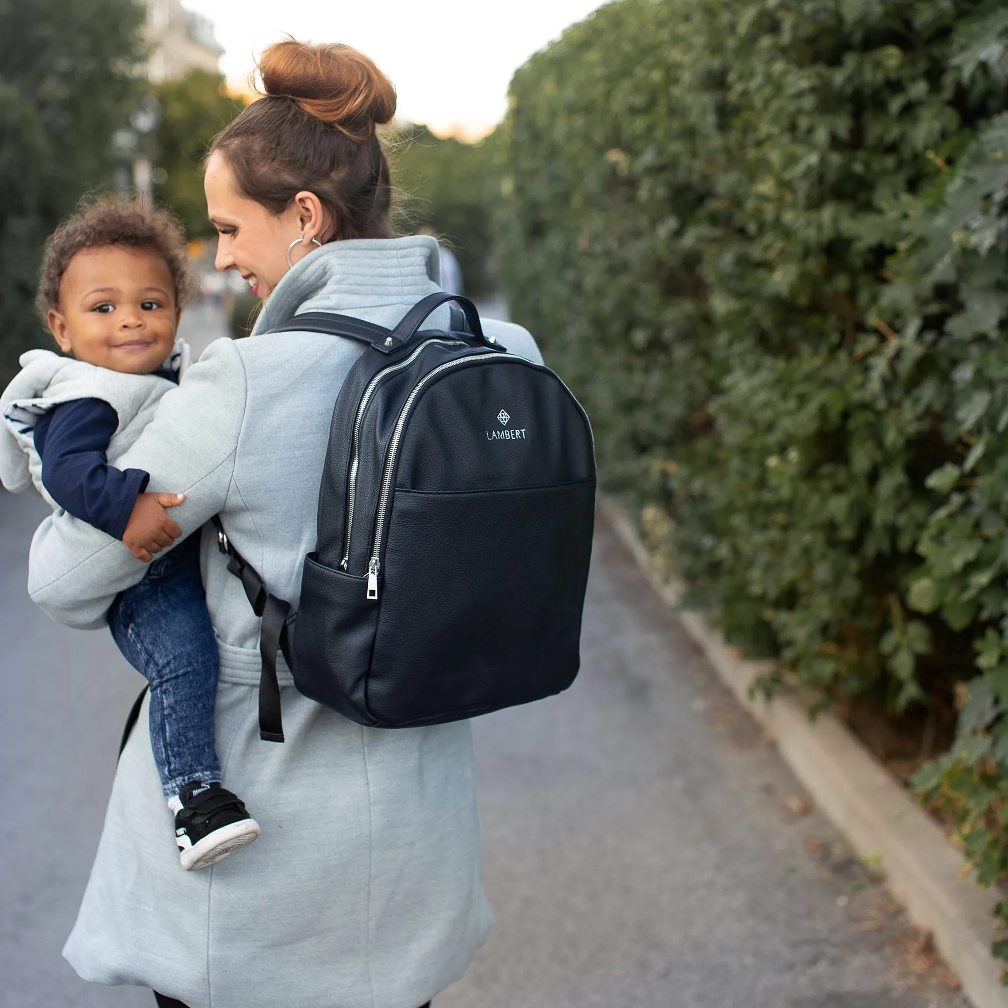 Lambert Sac à Dos Charlotte - Noir