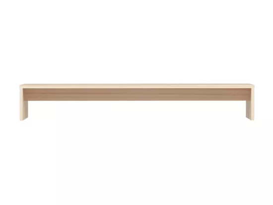 Support de moniteur 100x27x15 cm Bois de pin solide