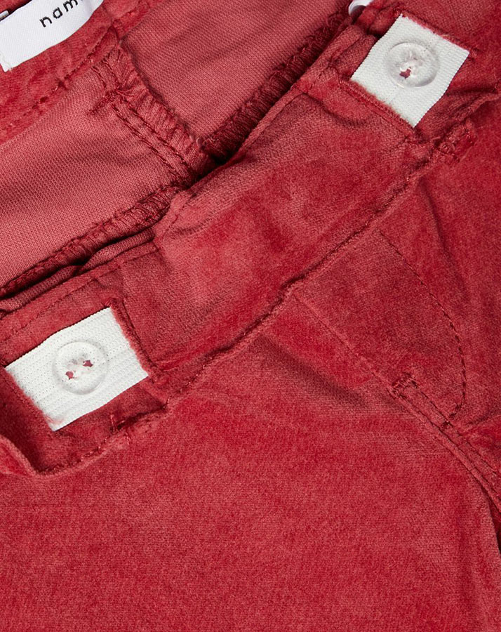 Leggings NMFPOLLY TWIATOLIVS in rot