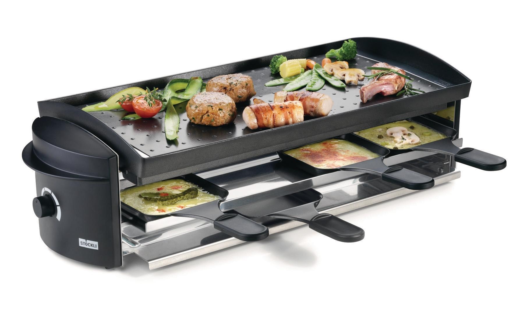 Stöckli Raclette »Cheeseboard V8 Grill« 8 Stk. Raclettepfännchen