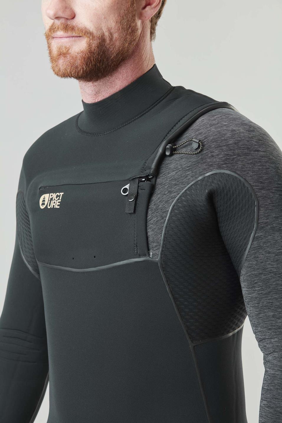 Picture DOME 5/4 FRONT ZIP Black