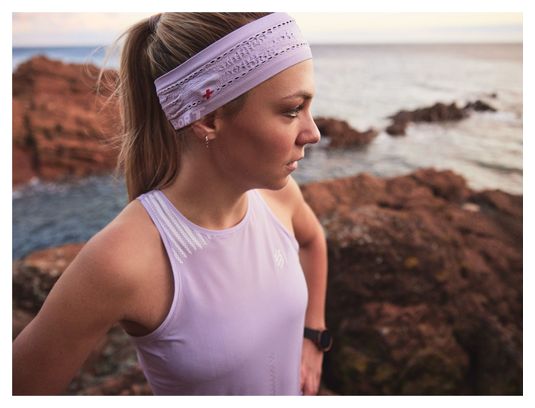 Débardeur Compressport Performance Femme Violet