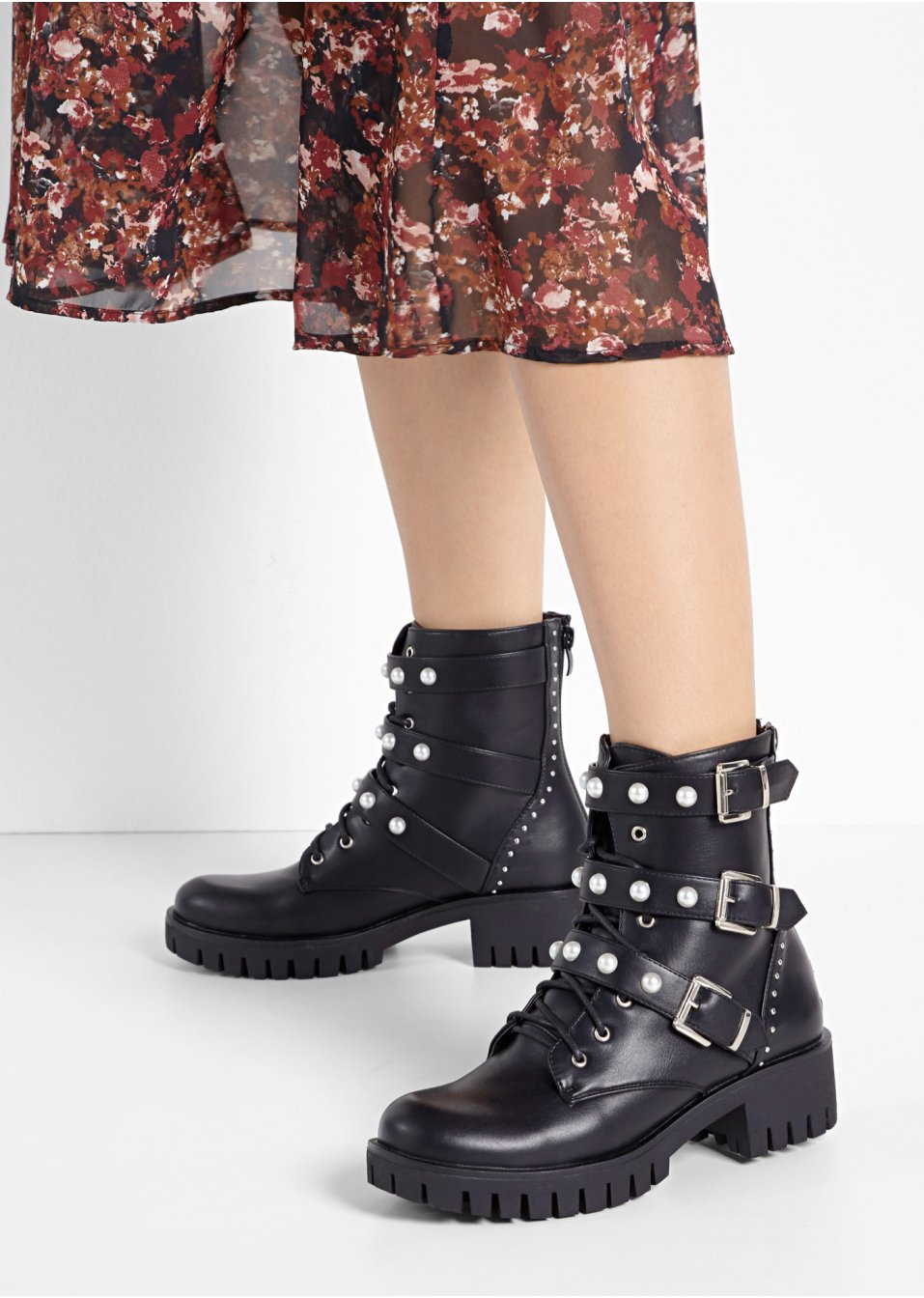 Bottines biker