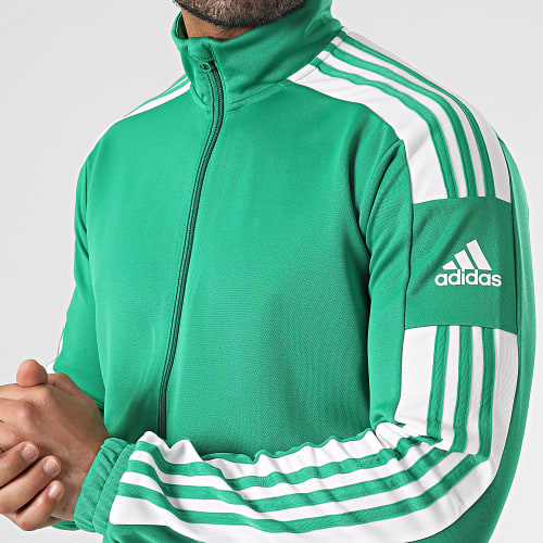 Ensemble De Survetement A Bandes SQ21 GK9545 GP6462 Noir Vert