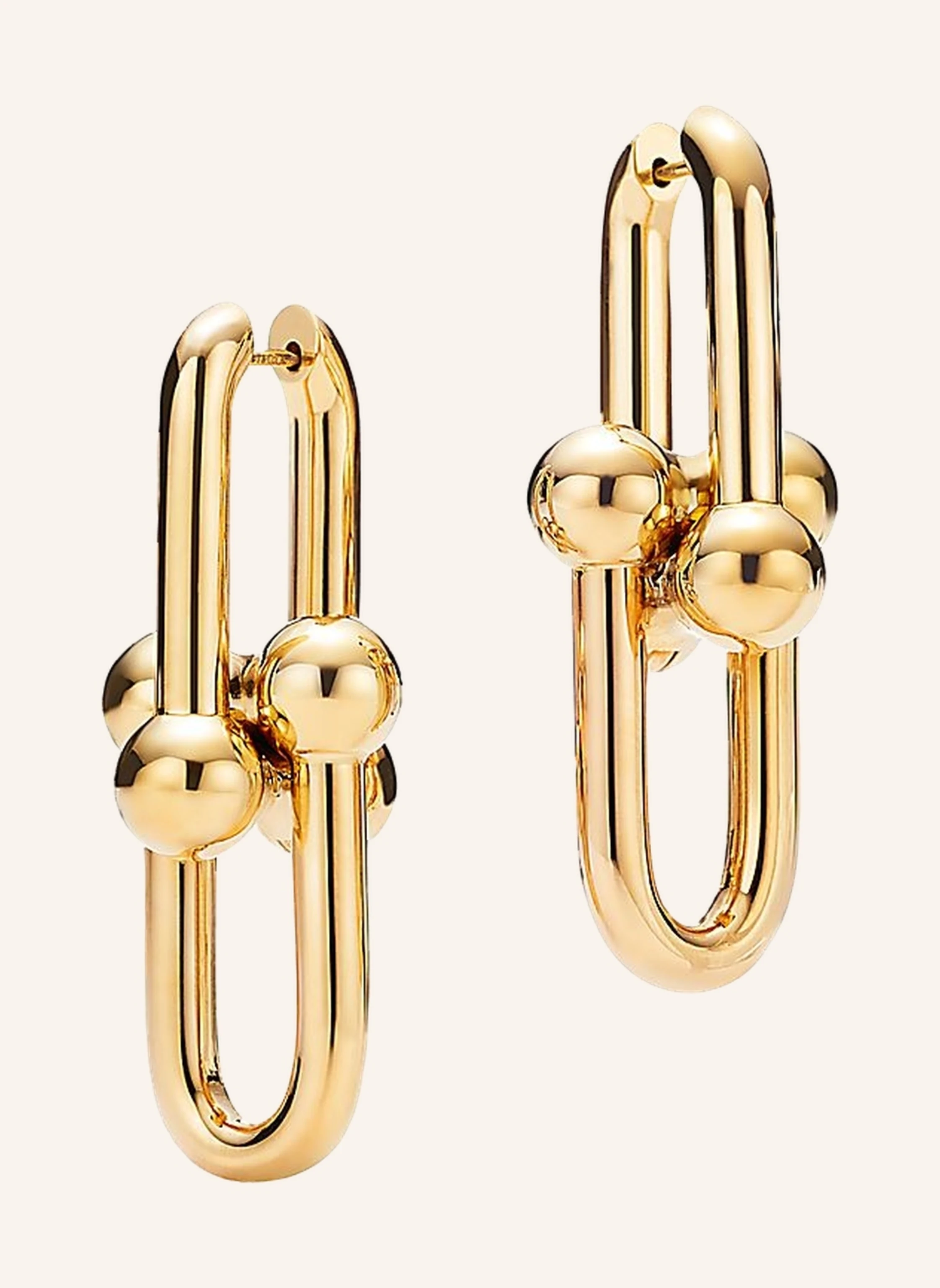 TIFFANY & Co. TIFFANY HARDWEAR OHRRINGE aus 18 Karat Gelbgold