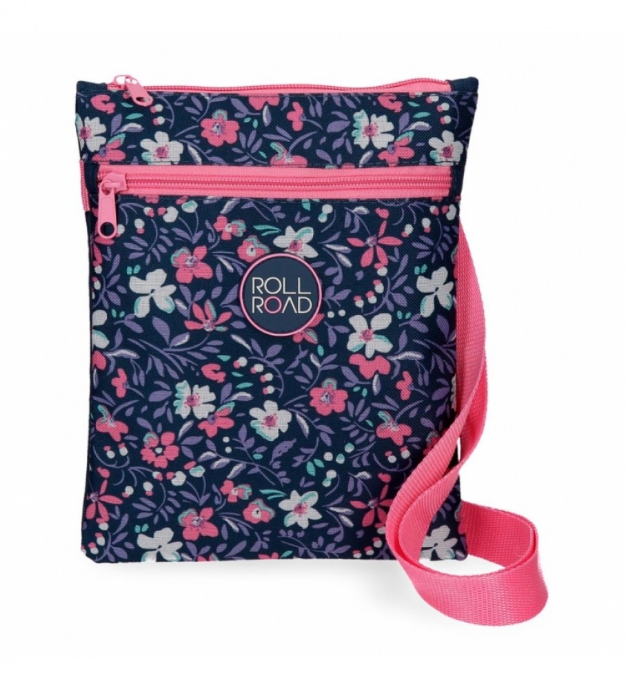 Bolsa de Ombro Roll Road Spring - 24x20x0,5cm - Azul Marinho