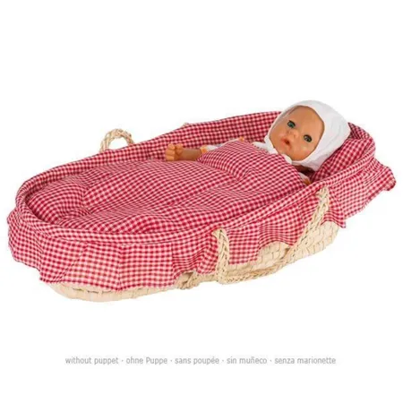 goki Puppentragekorb mit Bettzeug