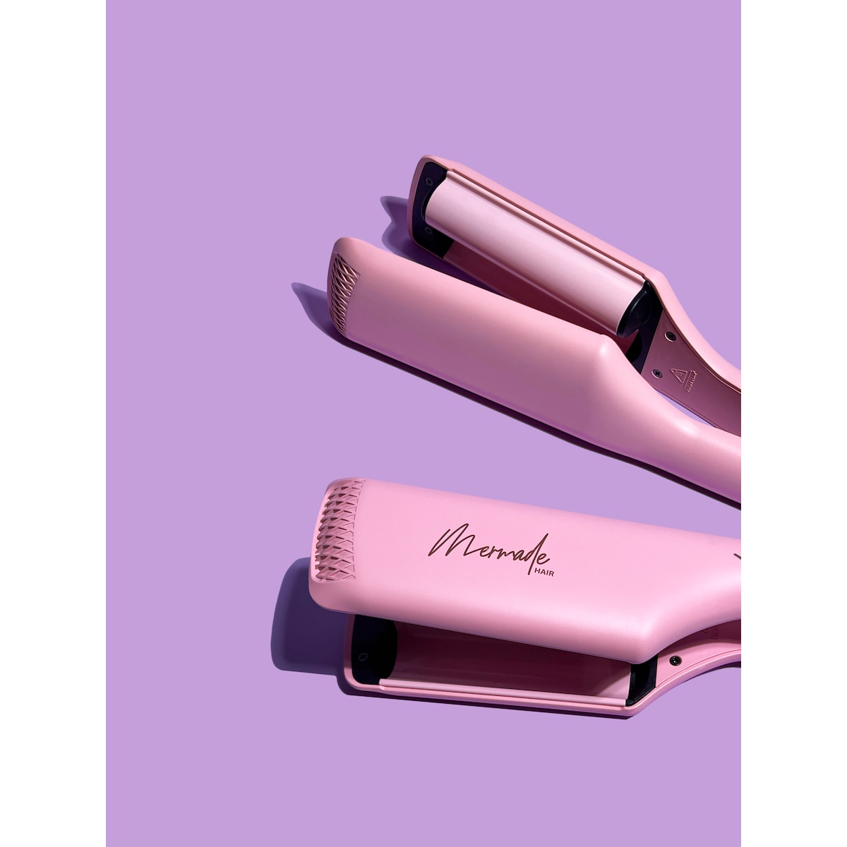 Mermade Double Waver krølltang 4102 (rosa)