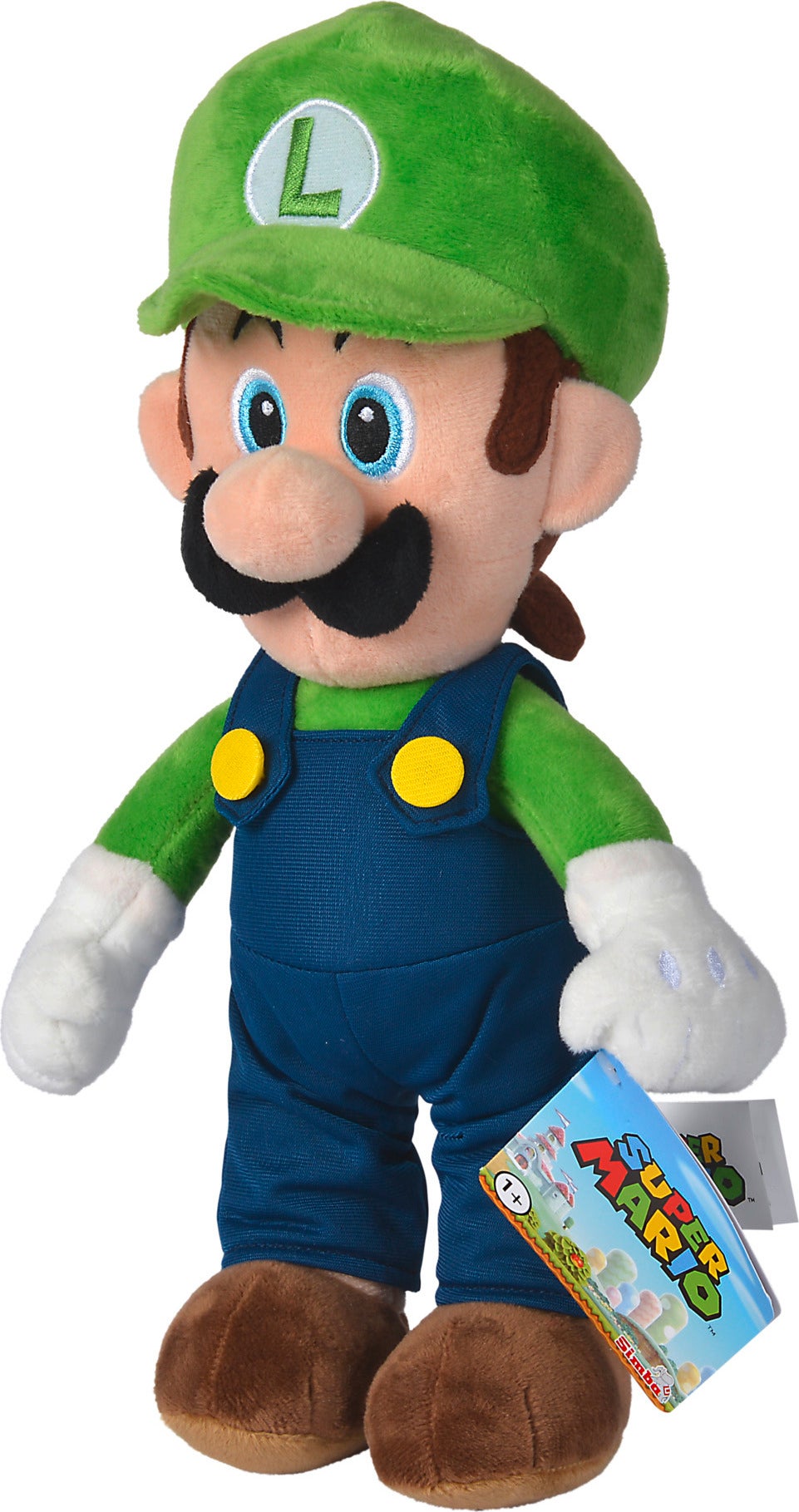 Nintendo knuffel Super Mario Luigi 15 x 18 x 30 cm