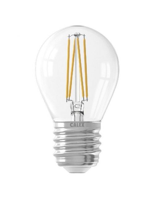 Calex Led Kogel Helder Straight Filament E27 3.5w 250lm - Lichtbron -